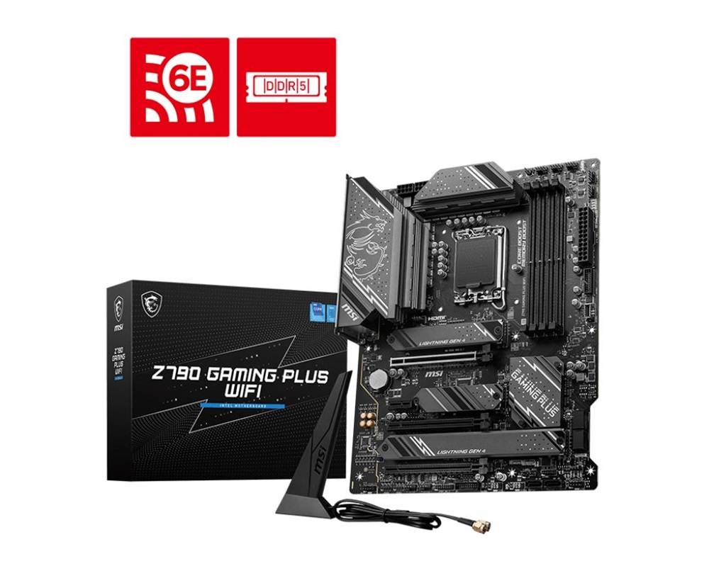 MSI Z790 GAMING PLUS WIFI Intel Z790 LGA1700 ATX alaplap