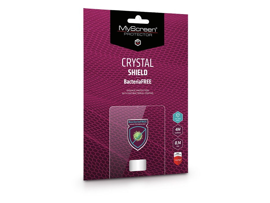 MSP LA-1905 Crystal Shield BacteriaFREE Samsung Galaxy Tab A7 (2020) 10,4" képernyővédő fólia