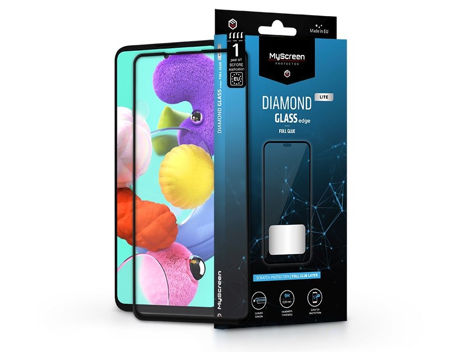 MSP LA-1981 Galaxy A51 2.5D üveg kijelzővédő fólia