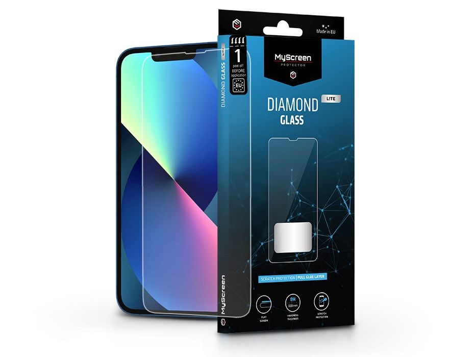 MSP LA-1992 iPhone 13/13 Pro/14/14 Pro/16e üveg kijelzővédő fólia