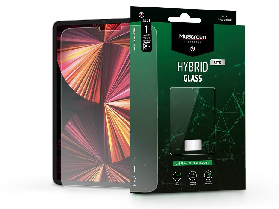 MSP LA-2010 iPad Pro 11 (2018-2021)/iPad Air 4 (2020) Hybrid Glass Lite rugalmas üveg kijelzővédő fólia