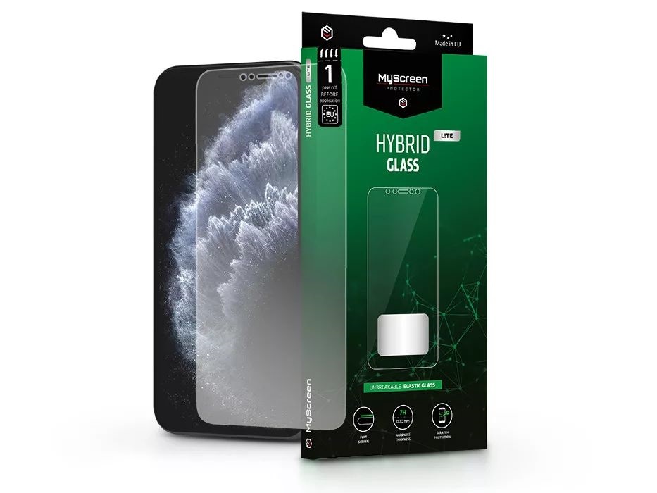 MSP LA-2112 iPhone X/XS/11 Pro Hybrid Glass Lite rugalmas üveg kijelzővédő fólia