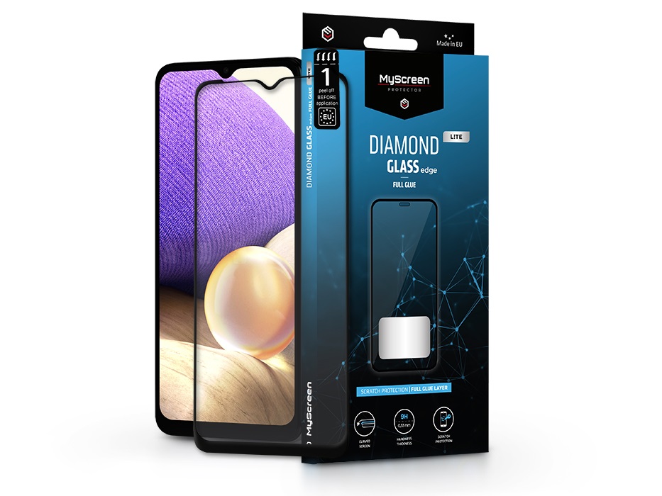 MSP LA-2118 Samsung A326B Galaxy A32 5G Diamond Glass Lite Edge2.5D edzett üveg képernyővédő