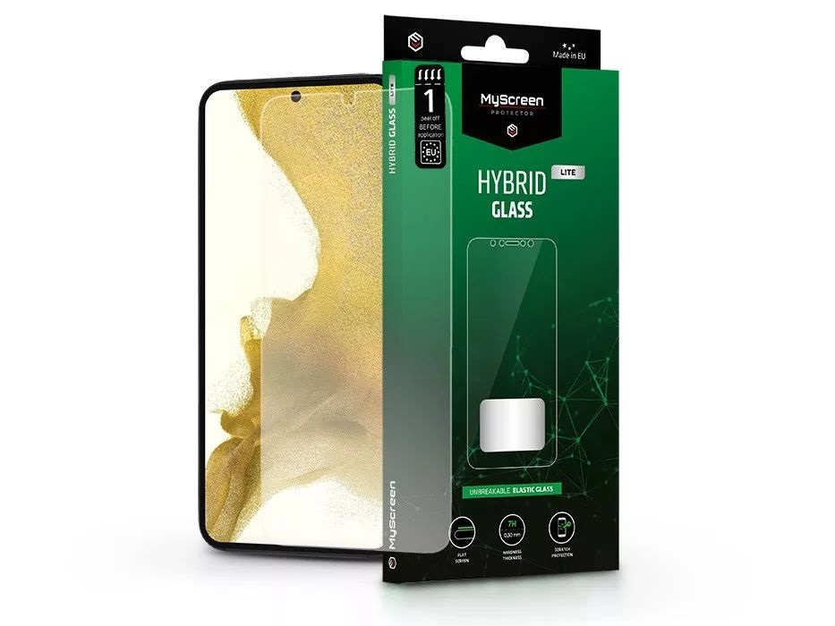 MSP LA-2126 Galaxy S22 5G/S23 Hybrid Glass Lite rugalmas üveg kijelzővédő fólia