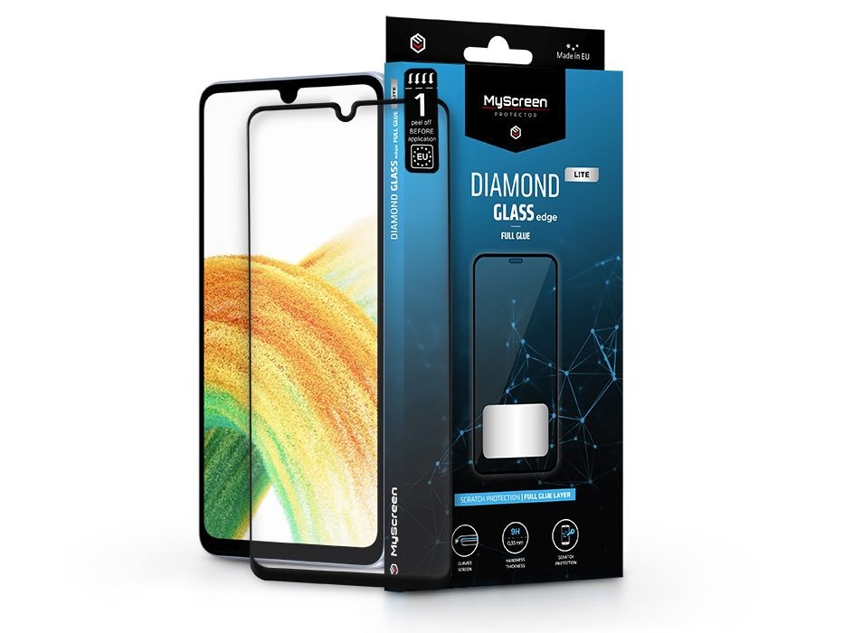 MSP LA-2162 Samsung A336B Galaxy A33 5G Diamond Glass Lite Edge2.5D edzett üveg képernyővédő