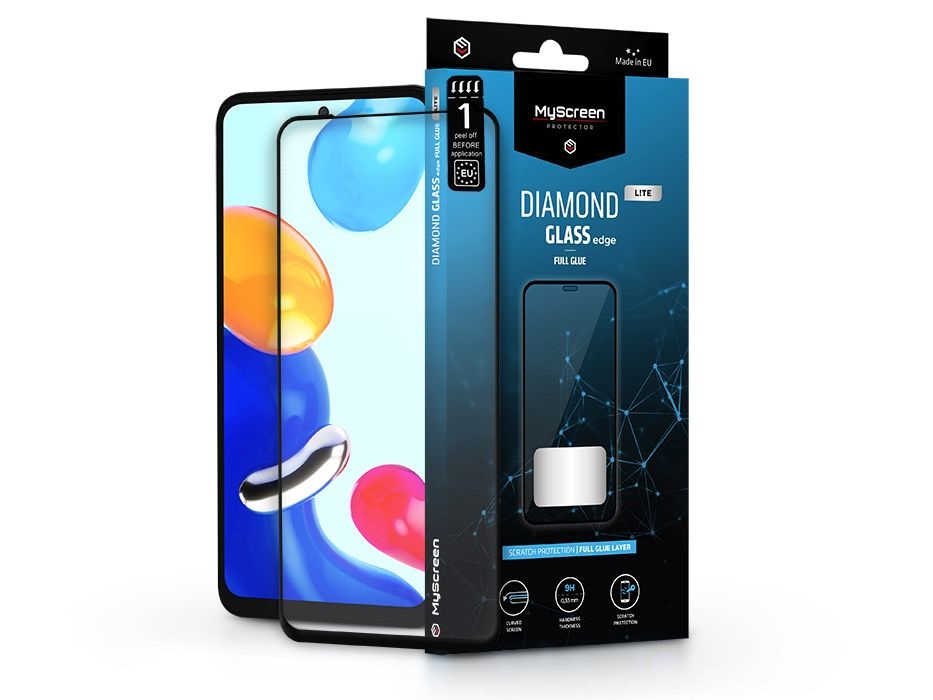 MSP LA-2164 Xiaomi Redmi Note 11/Note 11S Diamond Glass Lite Edge2.5D edzett üveg képernyővédő