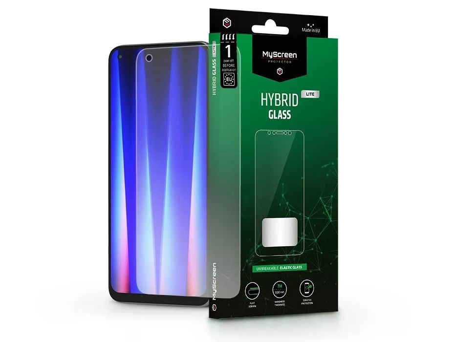 MSP LA-2203 Oneplus Nord CE 2 5G/Nord 2T Hybrid Glass Lite rugalmas üveg kijelzővédő fólia