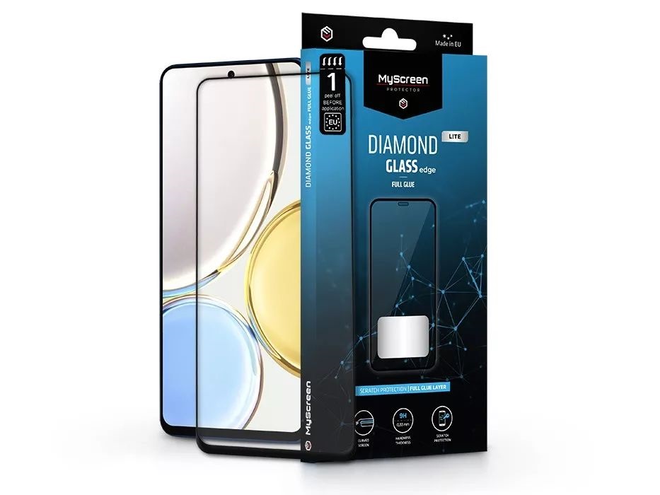 MSP LA-2213 Honor Magic 4 Lite/X9 Diaomind Glass Lite Edge 2.5D edzett üveg kijelzővédő fólia