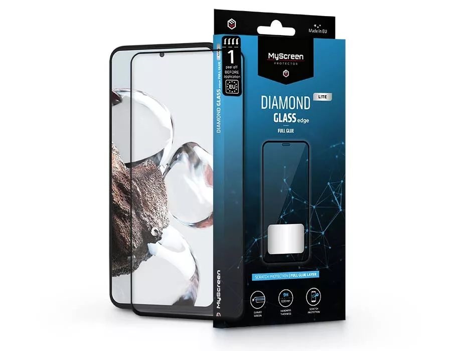 MSP LA-2230 Xiaomi 12T/12T Pro Diamond Glass Lite Edge2.5D edzett üveg kijelzővédő fólia