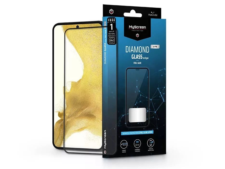 MSP LA-2235 Galaxy S22/S23 Diamond Glass Lite Edge2.5D edzett üveg kijelzővédő fólia