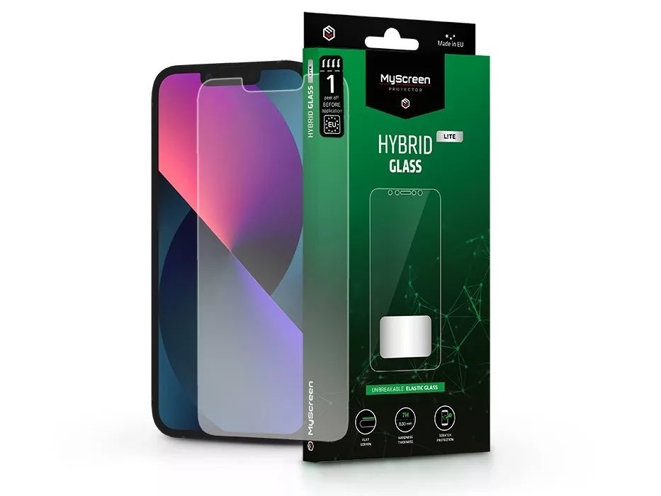 MSP LA-2269 iPhone 13 Mini Hybrid Glass Lite rugalmas üveg kijelzővédő fólia