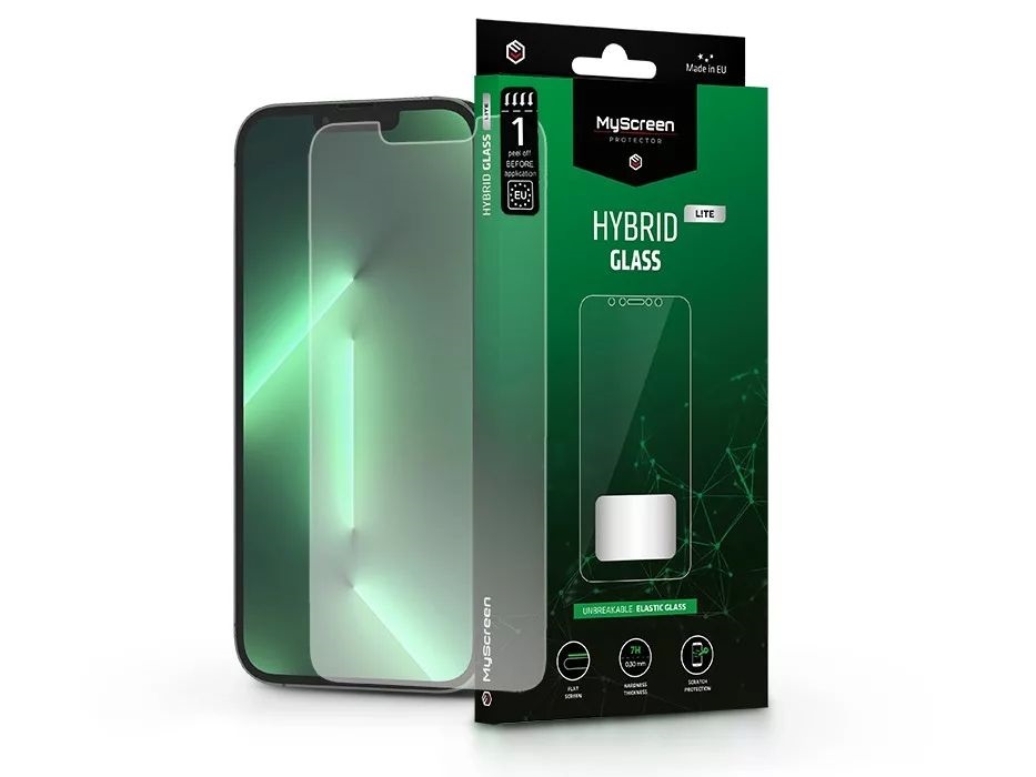 MSP LA-2290 iPhone 13 Pro Max/14 Pro Max/14 Plus Hybrid Glass Lite rugalmas üveg kijelzővédő fólia