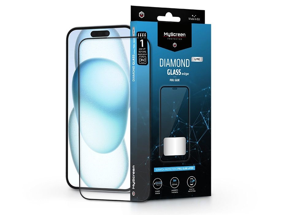 MSP LA-2330 Apple iPhone 15 Plus/15 Pro Max Diamond Glass Lite edzett üveg képernyővédő fólia