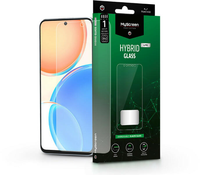 MSP MS210744 Honor X8 Hybrid Glass Lite edzett üveg képernyővédő fólia