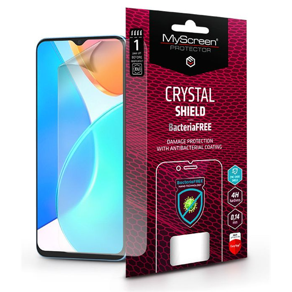 MSP MS215121 Honor X8 5G/X6 4G/X6S Crystal Glass edzett üveg antibakteriális képernyővédő fólia