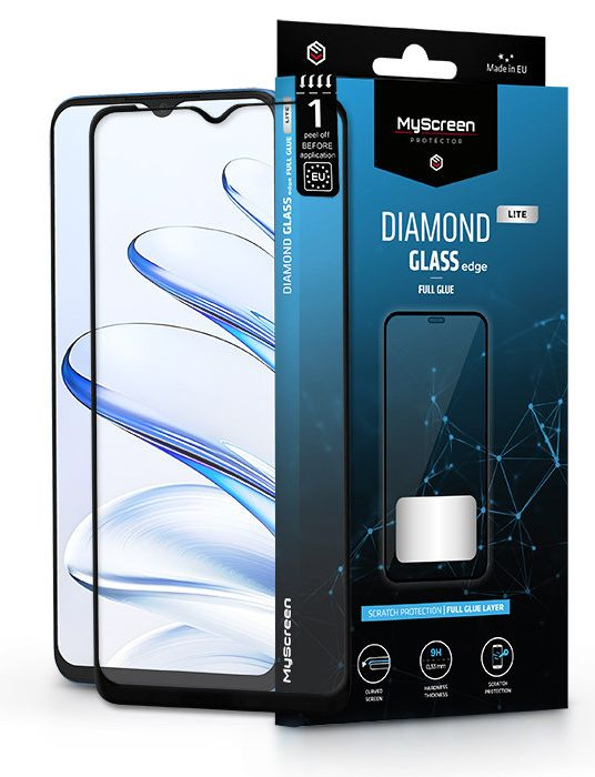 MSP MS221627 HONOR 70 Lite Diamond Glass Edge Lite edzett üveg képernyővédő fólia