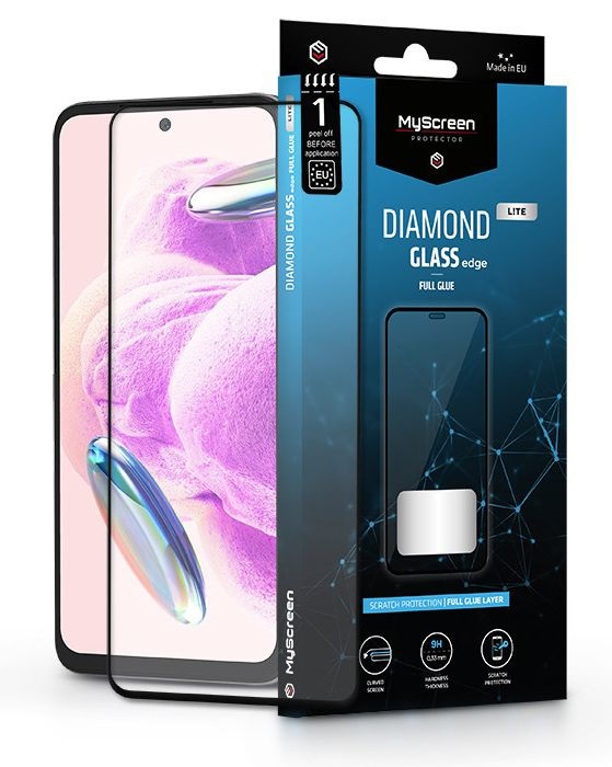 MSP MS223478 Xiaomi Redmi Note 12S Diamond Glass Edge Lite edzett üveg képernyővédő fólia