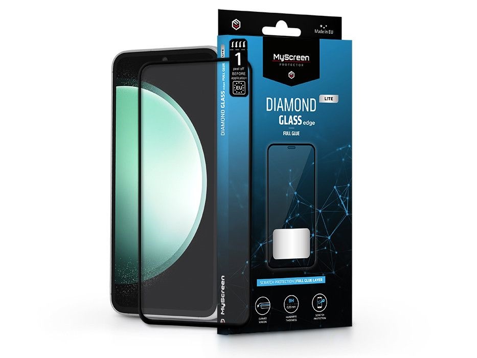 MSP MS225151 Samsung Galaxy S23 FE Diamond Glass Lite Edge edzett üveg képernyővédő fólia