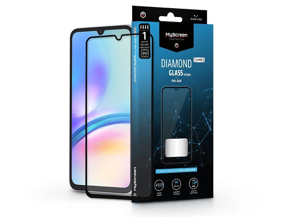 MSP MS228091 Samsung Galaxy A05/A05s Diamond Glass Lite Edge edzett üveg képernyővédő fólia