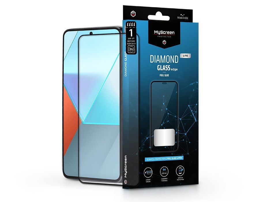 MSP MS228275 Xiaomi Redmi Note 13 Pro Diamond Glass Lite Edge edzett üveg képernyővédő fólia