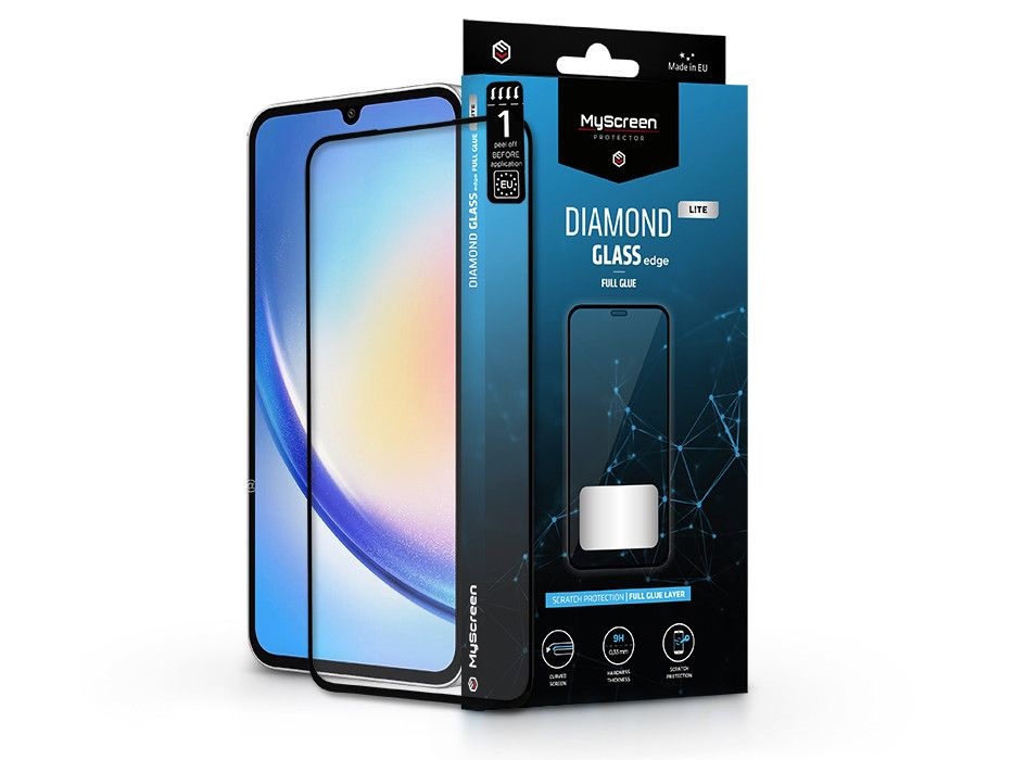 MSP MS230070 Samsung Galaxy A35 Diamond Glass Lite Edge edzett üveg képernyővédő fólia