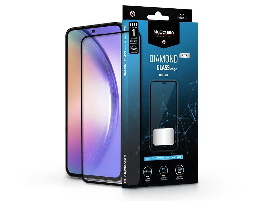 MSP MS230094 Samsung Galaxy A55 Diamond Glass Lite Edge edzett üveg képernyővédő fólia