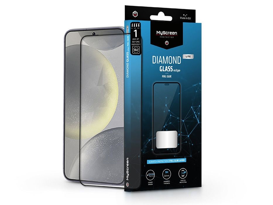MSP MS230315 Samsung Galaxy S24/S25 Diamond Glass Lite Edge edzett üveg képernyővédő fólia