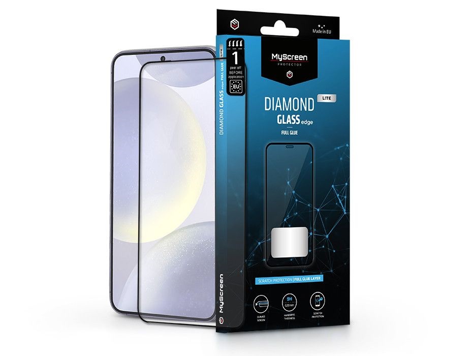MSP MS230322 Samsung Galaxy S24+/S25+ Diamond Glass Lite Edge edzett üveg képernyővédő fólia