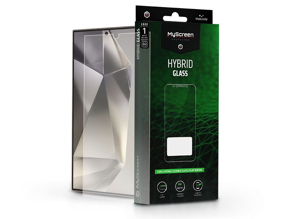 MSP MS231022 Samsung Galaxy S24 Ultra Hybrid Glass Edge edzett üveg képernyővédő fólia