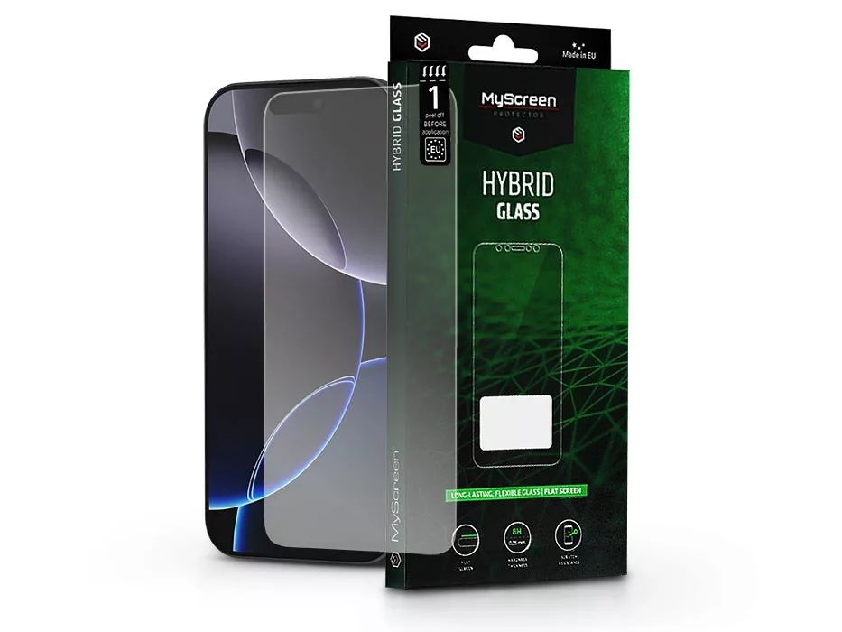 MSP MS240048 iPhone 16 Pro/17/17 Pro  Hybrid Glass Lite rugalmas üveg képernyővédő fólia