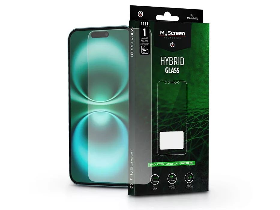 MSP MS240079 iPhone 16 Plus Hybrid Glass Lite rugalmas üveg képernyővédő fólia