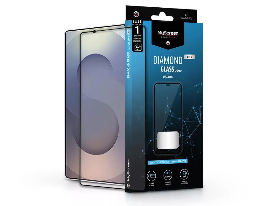 MSP MS246439 Samsung SM-S938 Galaxy S25 Ultra Diamond Glass Lite Edge2.5D Full Glue üvegfólia