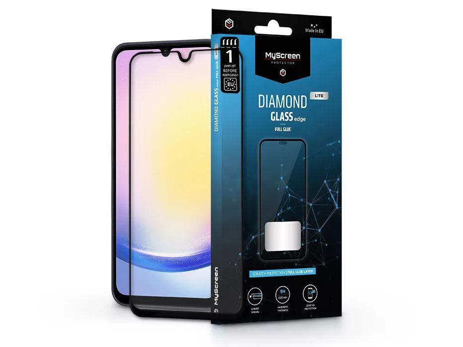 MSP MS246705 Samsung SM-A266 Galaxy A26 Diamond Glass Lite Edge2.5D Full Glue üvegfólia