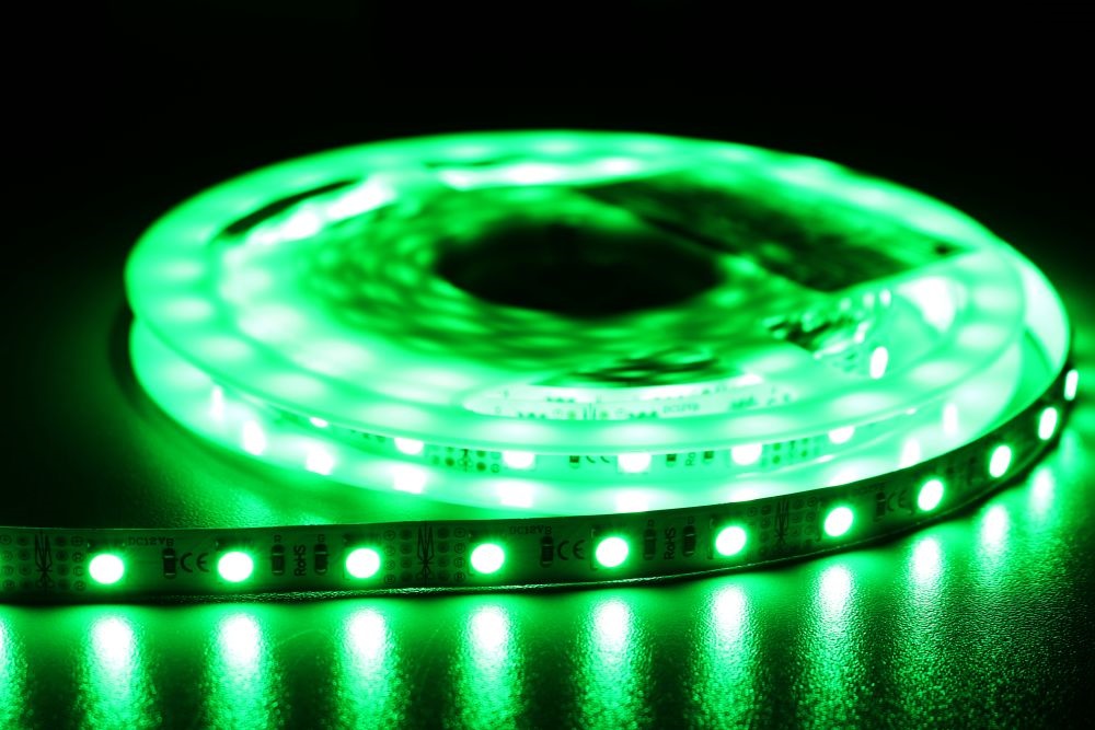 MW HQS-5050 5M 60LED/m 14,4W/m 12V RGB LED szalag