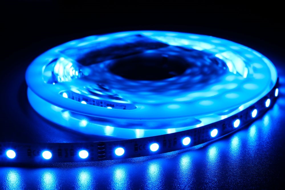 MW HQS-5050 5M 60LED/m 14,4W/m 12V RGB LED szalag
