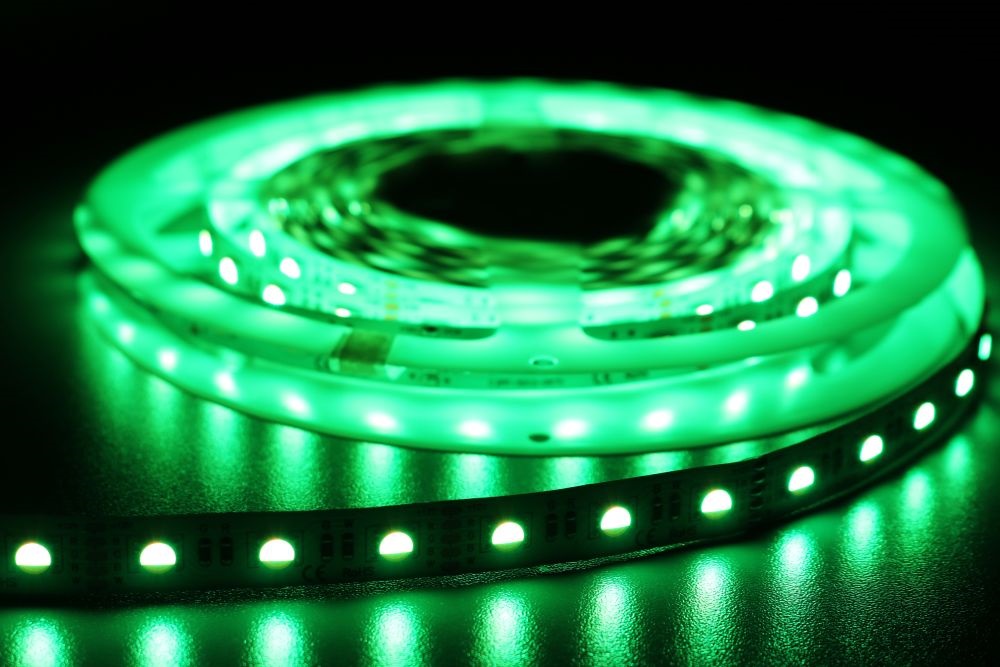 MW LC-5050 5M 60LED/m 600 lm/m 14,4W/m 12V RGB+W LED szalag