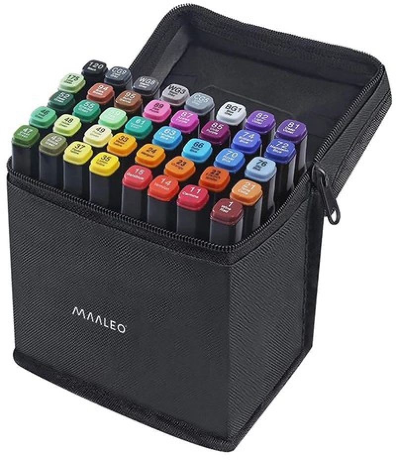 Maaleo 40 db-os kétoldalú marker szett