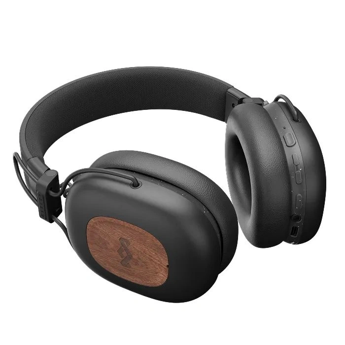 Marley Positive Vibration Rebel ANC Bluetooth fekete fejhallgató