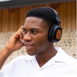 Marley Positive Vibration Rebel ANC Bluetooth fekete fejhallgató