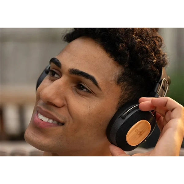 Marley Positive Vibration Riddim Bluetooth  fekete fejhallgató