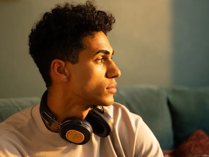 Marley Positive Vibration Riddim Bluetooth  fekete fejhallgató