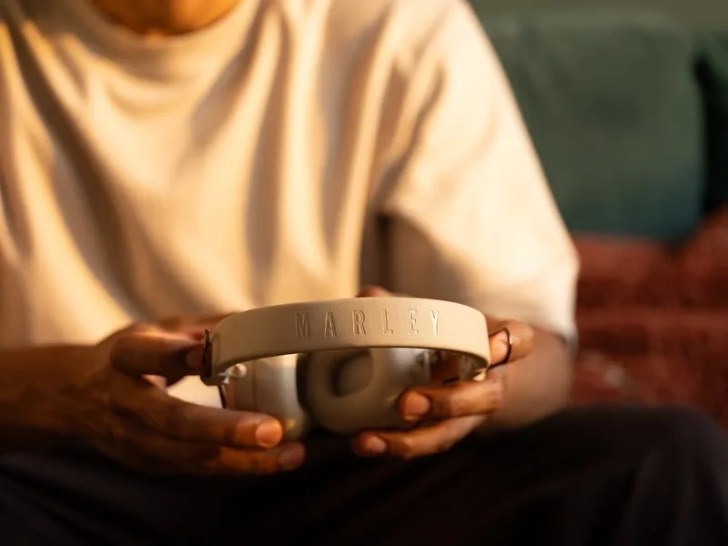 Marley Positive Vibration Riddim Bluetooth krém fejhallgató