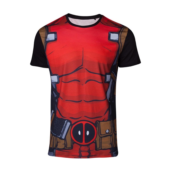 Marvel Deadpool Sublimated férfi L méretű póló