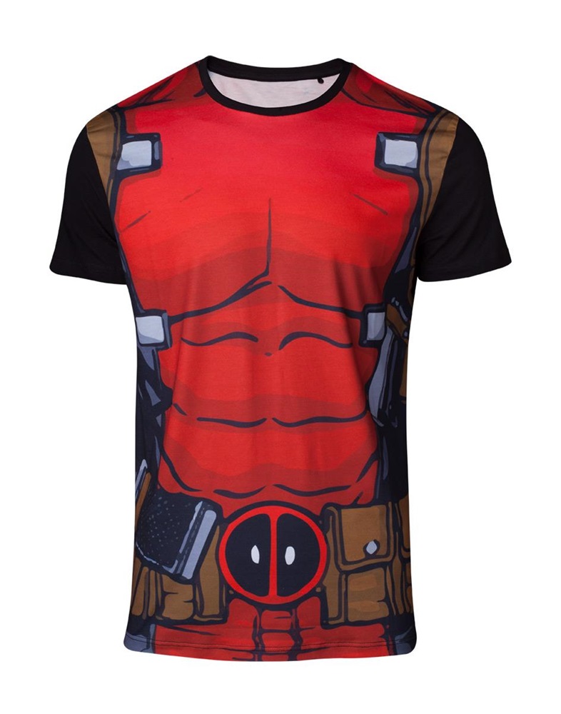 Marvel Deadpool Sublimated férfi L méretű póló
