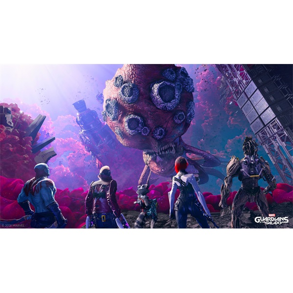 Marvel`s Guardians of the Galaxy PS4/PS5 játékszoftver (Használt - A)