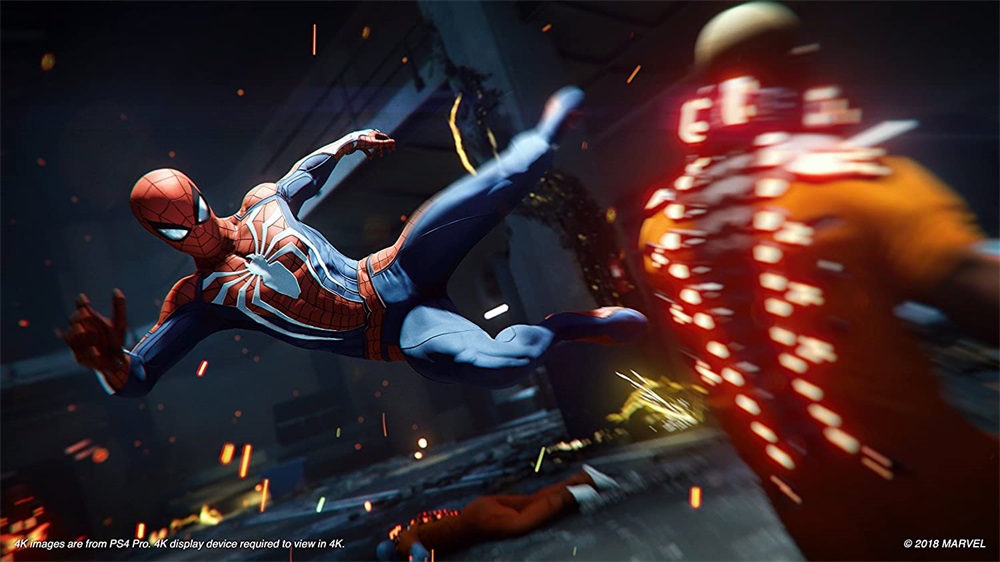 Marvel`s Spider-Man Game of the Year Edition (magyar felirat) PS4 játékszoftver (Használt - A)