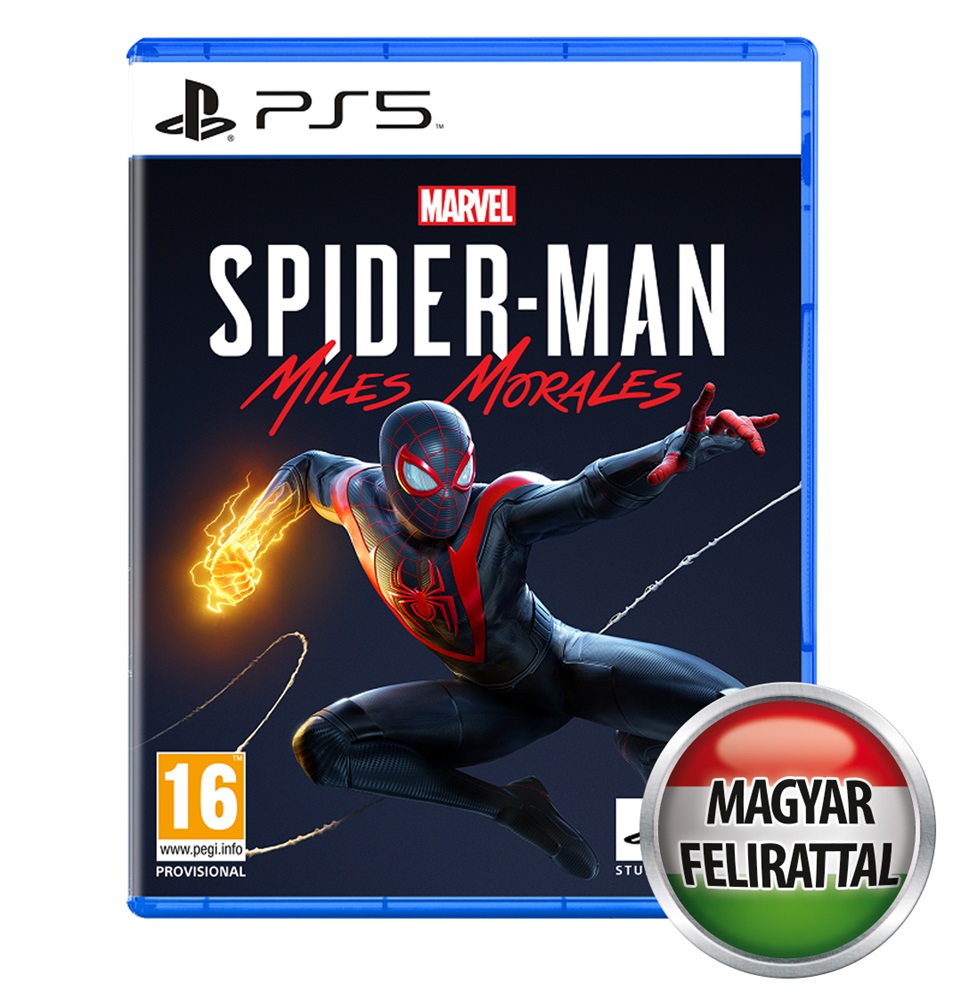 Marvel`s Spider-Man Miles Morales (magyar felirat) PS5 játékszoftver (Használt - A)