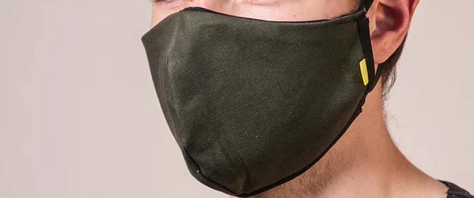 Mask it. mosható textil khaki férfi szájmaszk