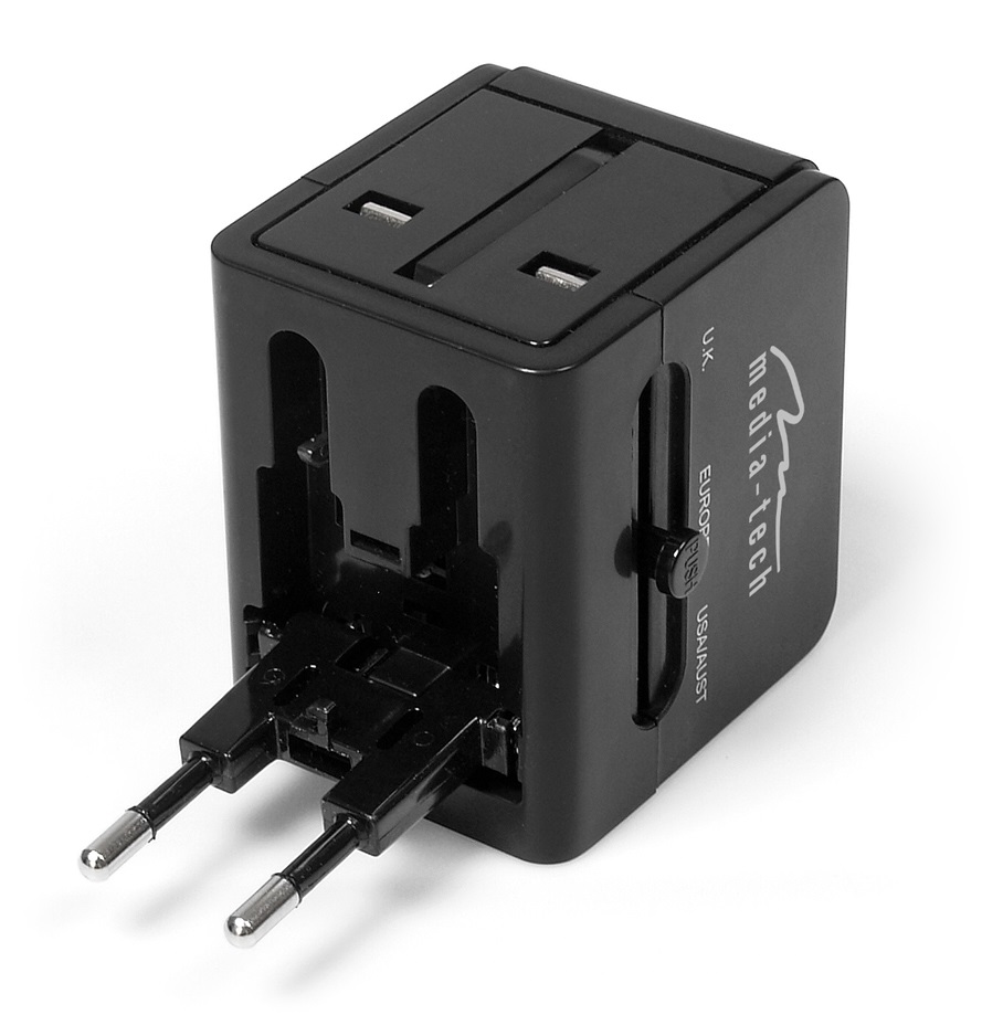 Media-Tech MT6212 UNIVERZÁLIS UTAZÓ ADAPTER