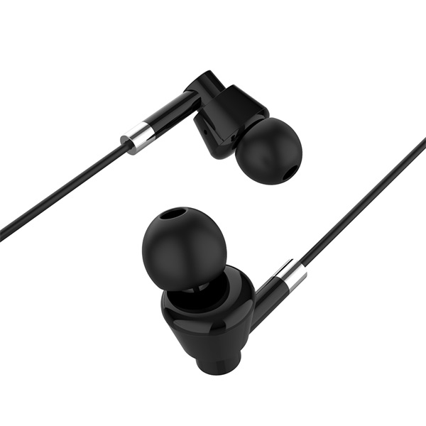 Media-Tech MT3609K USB-C mikrofonos fekete fülhallgató